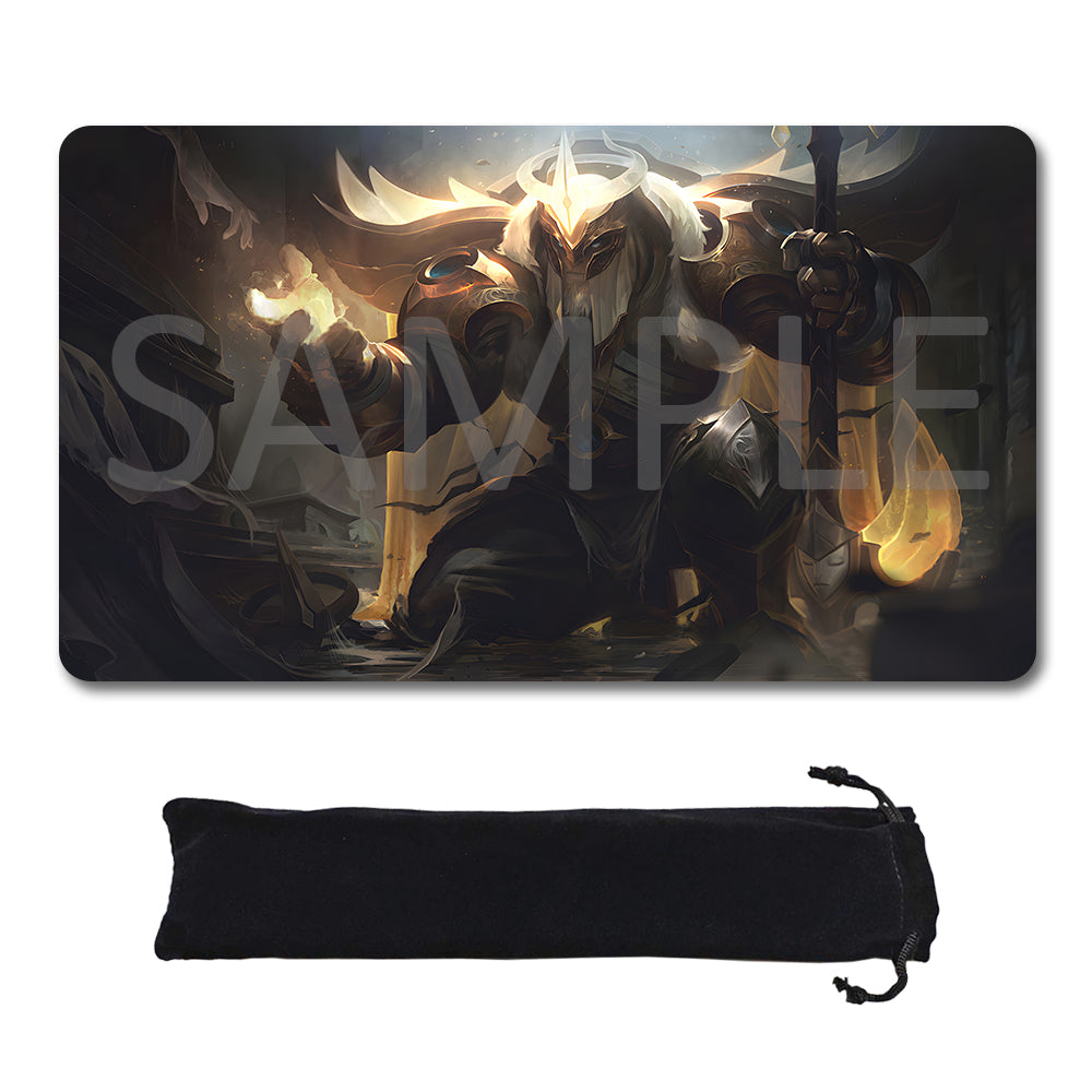 Yorick - League Of Legends Riftbound Playmat 24x14 in + Free Storage Bag