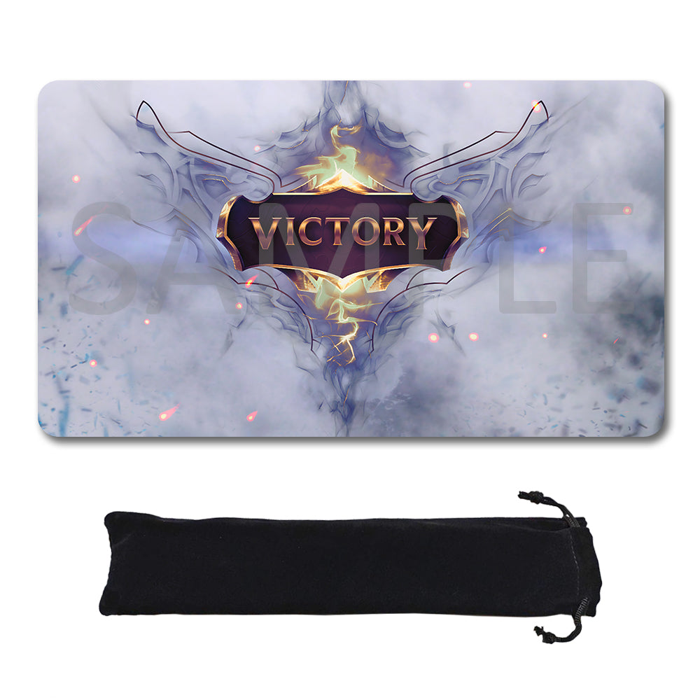 Victory - League Of Legends Riftbound Playmat 24x14 in + Free Storage Bag