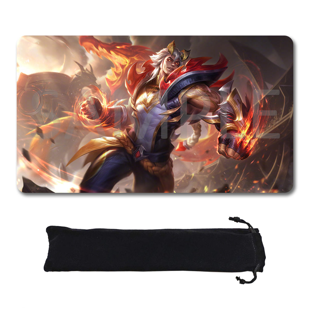 Sett - League Of Legends Riftbound Playmat 24x14 in + Free Storage Bag