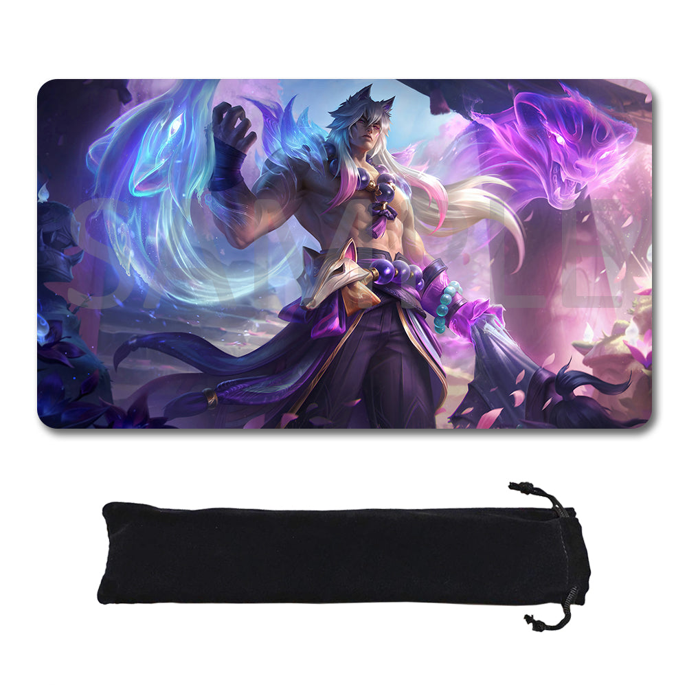 Sett - League Of Legends Riftbound Playmat 24x14 in + Free Storage Bag