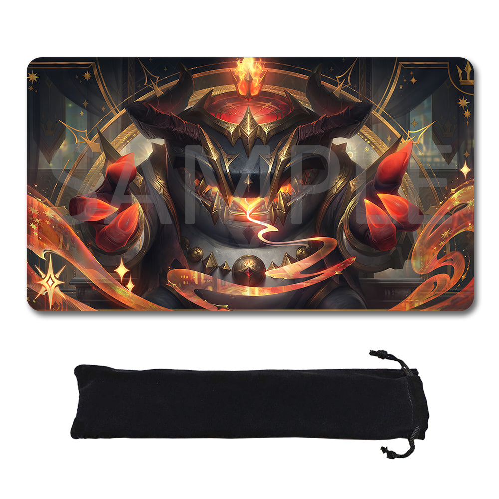 Xerath - League Of Legends Riftbound Playmat 24x14 in + Free Storage Bag