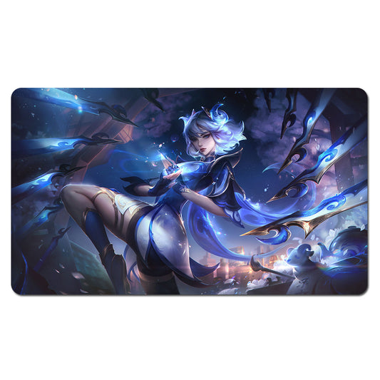 Riftbound Playmat - The Legend's Arena - Official Style League of Legends Runeterra Playmat Stitched Edge - LOL (2)