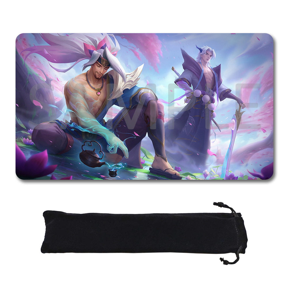 Sett - League Of Legends Riftbound Playmat 24x14 in + Free Storage Bag