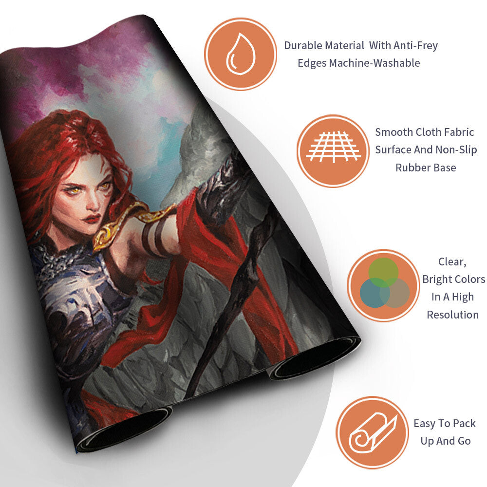 KAALIA OF THE VAST - Magic The Gathering MTG Playmat TCG CCG MTG Playmat
