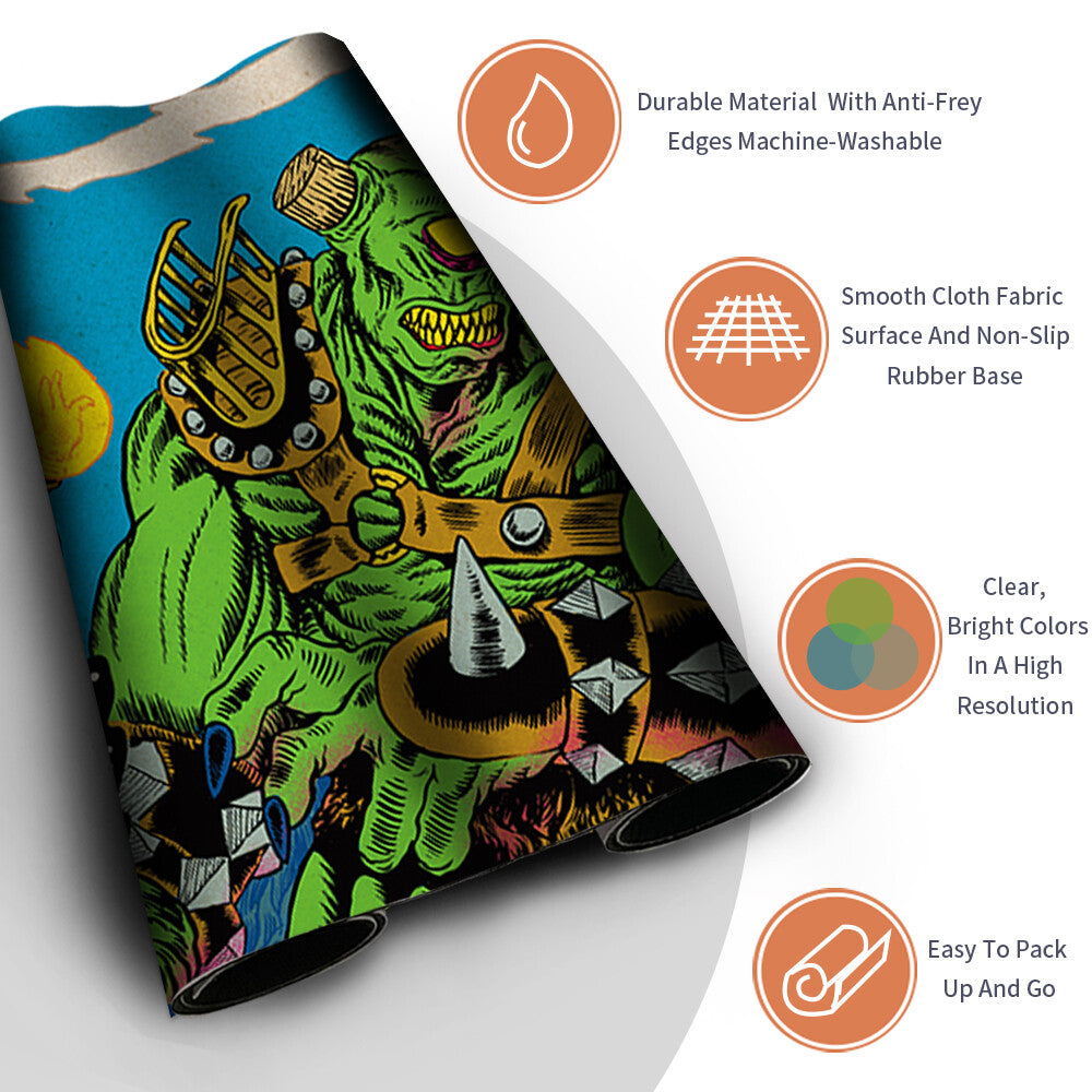 Magic The Gathering Playmat - Board Game MTG Playmat ZNDRSPLT & OKAUN Size 60X35
