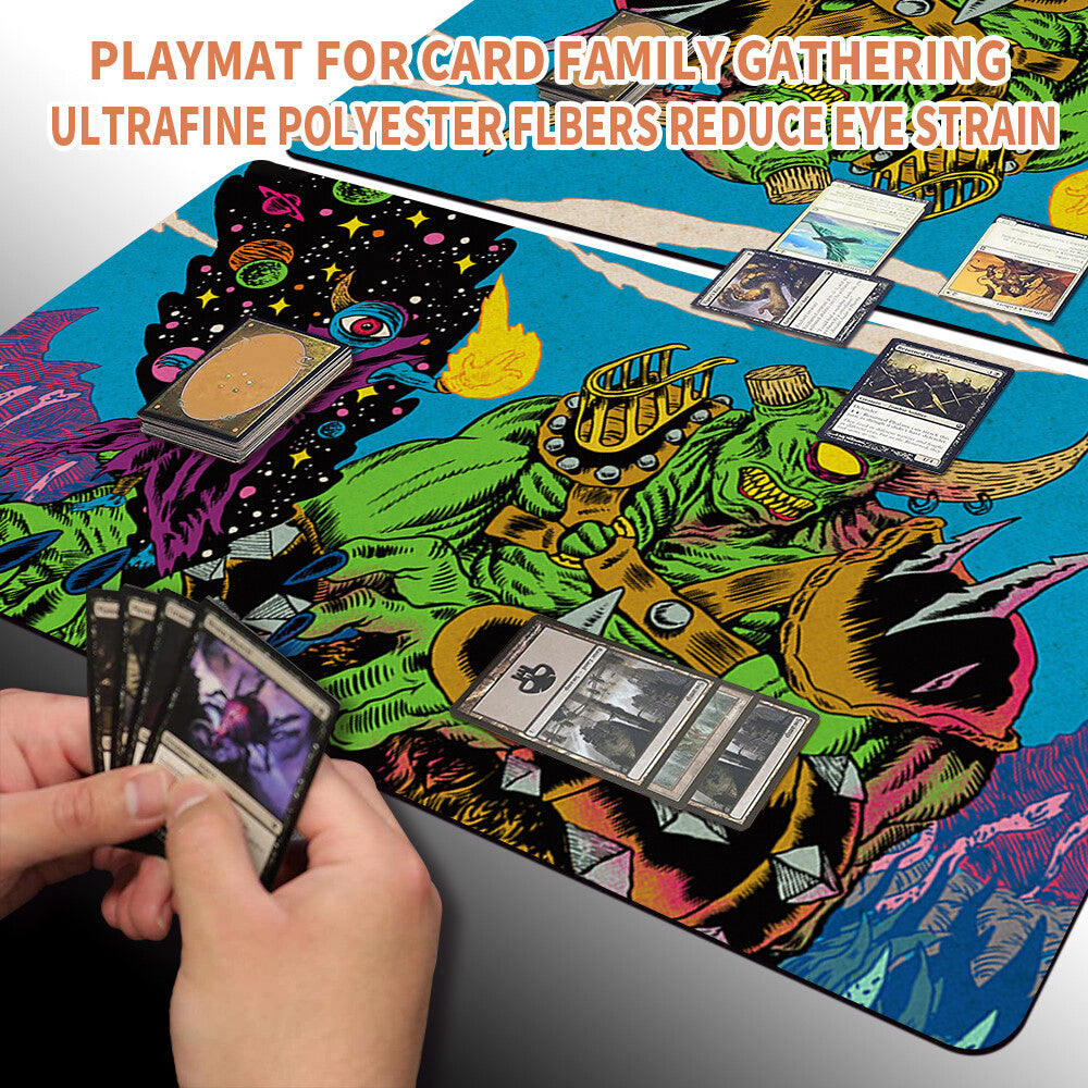 Magic The Gathering Playmat - Board Game MTG Playmat ZNDRSPLT & OKAUN Size 60X35