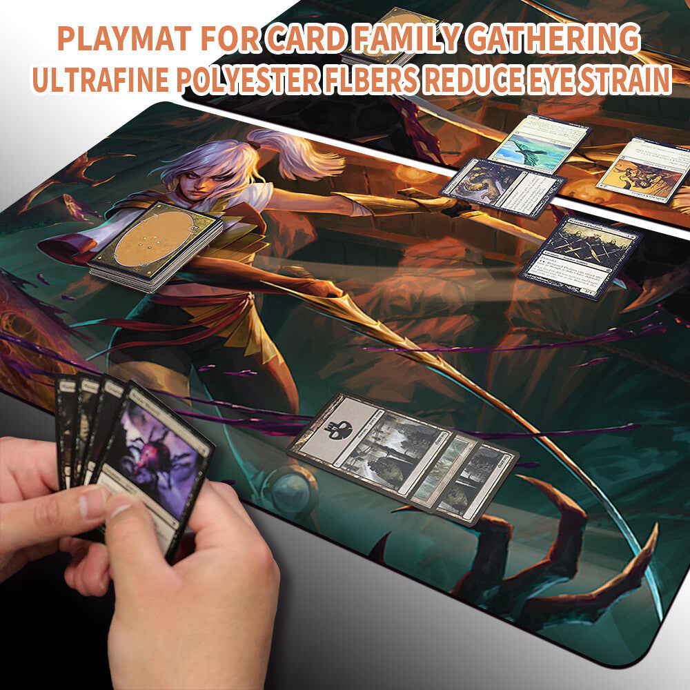 THE WANDERING RESCUER - Magic The Gathering MTG Playmat TCG CCG MTG Playmat