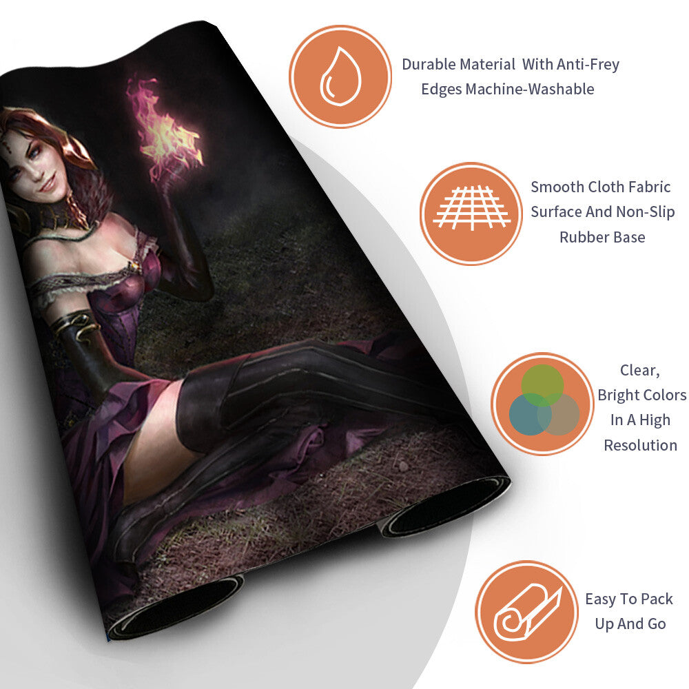 Liliana Vess - Magic The Gathering MTG Playmat TCG CCG MTG Playmat