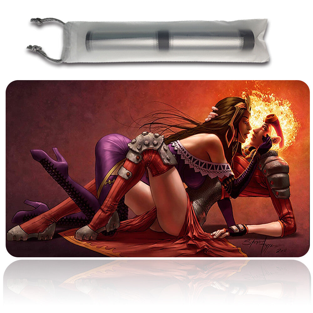 liliana and chandra card sleeves 120pcs/LOT Kisses Anime Sleeve Card Protector for Trading Cards TCG Board Game Cover Toys loading pockets Liliana Vess and Chandra Board