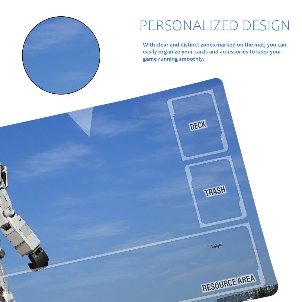 GCG Playmat Suitable for Gundam, includes Storage Bag, 24 x 14 inches (83854)