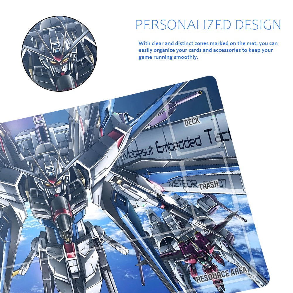 GCG Playmat Suitable for Gundam, includes Storage Bag, 24 x 14 inches (GD510140)