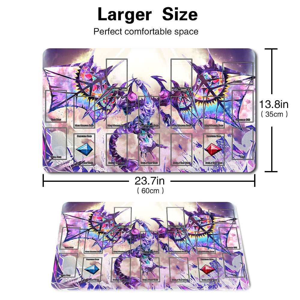 3930060 - Board Game YuGiOh Playmat Stitched Edge Blue-Eyes Ultimate Dragon Playmat Stitched Edge of TCG