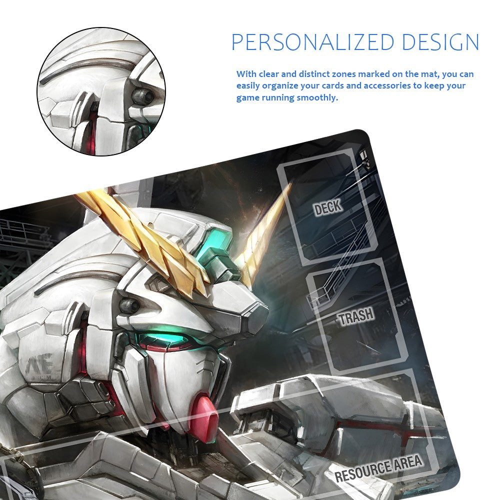 GCG Playmat Suitable for Gundam, includes Storage Bag, 24 x 14 inches (GD510142)