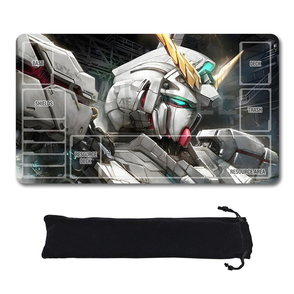 GCG Playmat Suitable for Gundam, includes Storage Bag, 24 x 14 inches (GD510142)