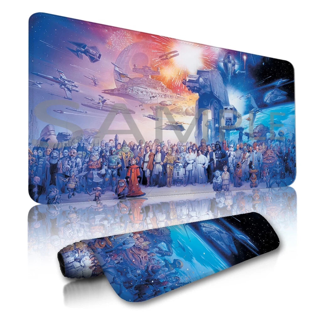 Star Wars Unlimited Playmat Stitched Edge Free Storage Bag Size 24X14IN Protective Mat star10