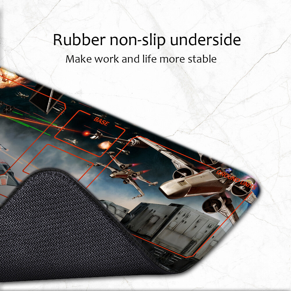 Star Wars Unlimited Playmat Stitched Edge Free Storage Bag Size 24X14IN Protective Mat star19