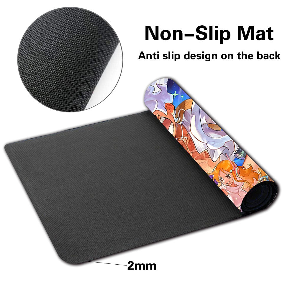 656819 - Board Game One Piece Playmat Stitched Edge Games Mousepad Play Mat of TCG