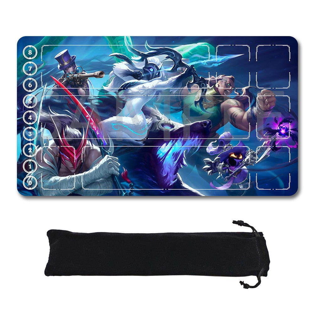 Illaoi - League Of Legends Riftbound Playmat 24x14 in + Free Storage Bag