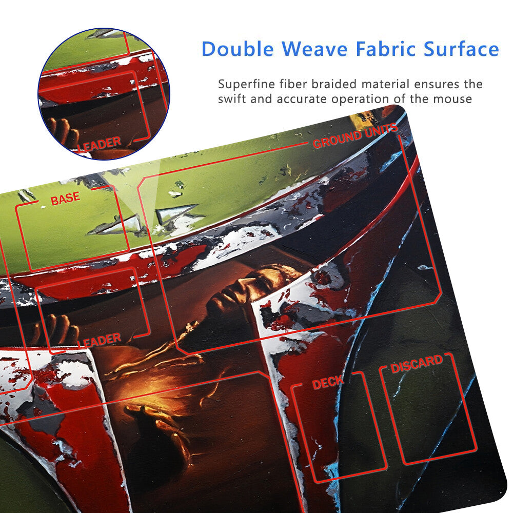 Star Wars Unlimited Playmat Stitched Edge Free Storage Bag Size 24X14IN Protective Mat star8