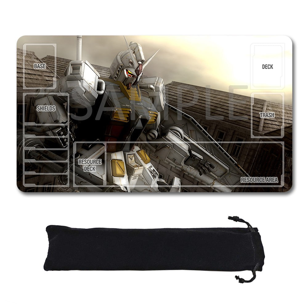 GCG Playmat Suitable for Gundam, includes Storage Bag, 24 x 14 inches (45529)