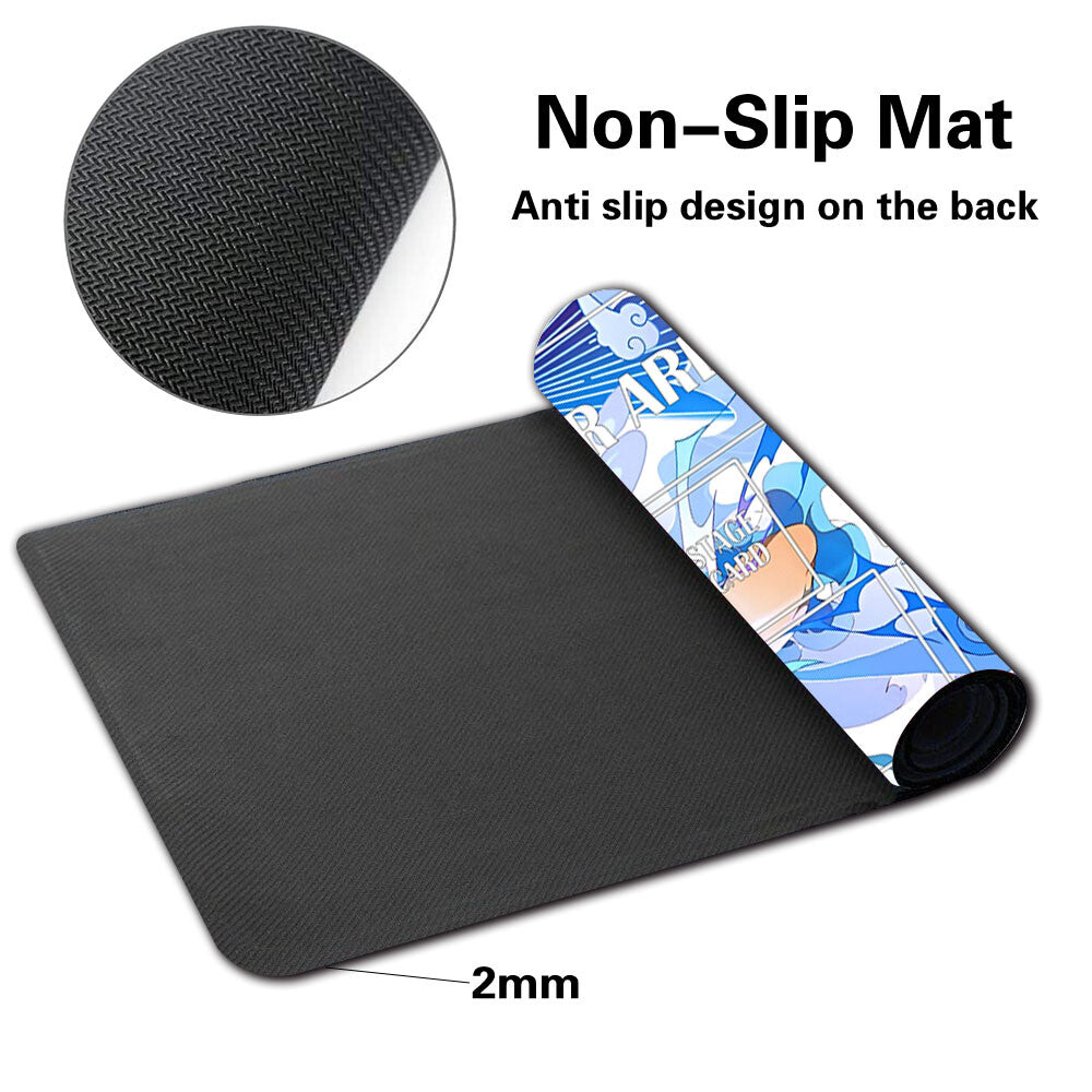1348726 - Board Game One Piece Playmat Stitched Edge with Zone Games Mousepad Play Mat of TCG