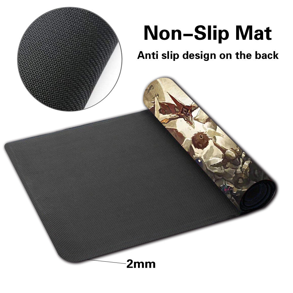 535834 - Board Game YuGiOh Playmat Stitched Edge Games Mousepad Play Mat of TCG