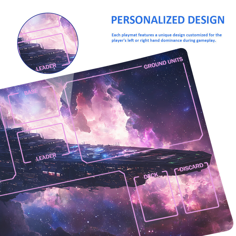 Star Wars Unlimited Playmat Stitched Edge Protective Mat Free Storage Bag Size 24X14IN 240872