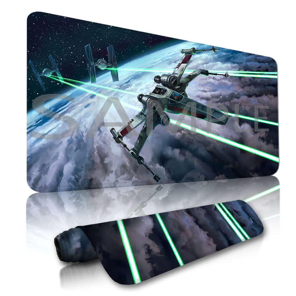 Star Wars Unlimited Playmat Stitched Edge Free Storage Bag Size 24X14IN Protective Mat star17