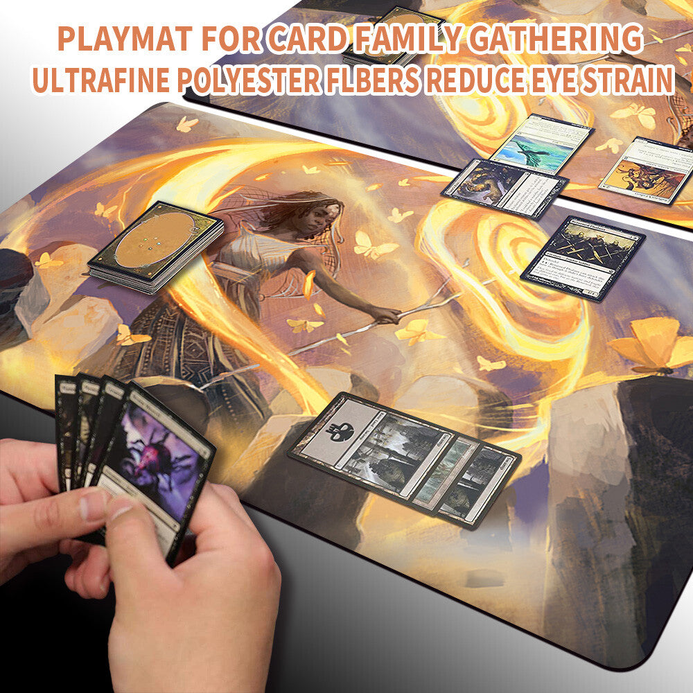 REDRESS FATE - Magic The Gathering MTG Playmat TCG CCG MTG Playmat Stitched Edge