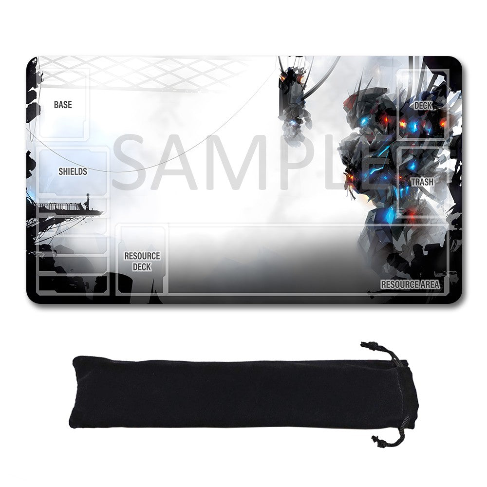 GCG Playmat Suitable for Gundam, includes Storage Bag,24 x 14 inches (GD5101425)