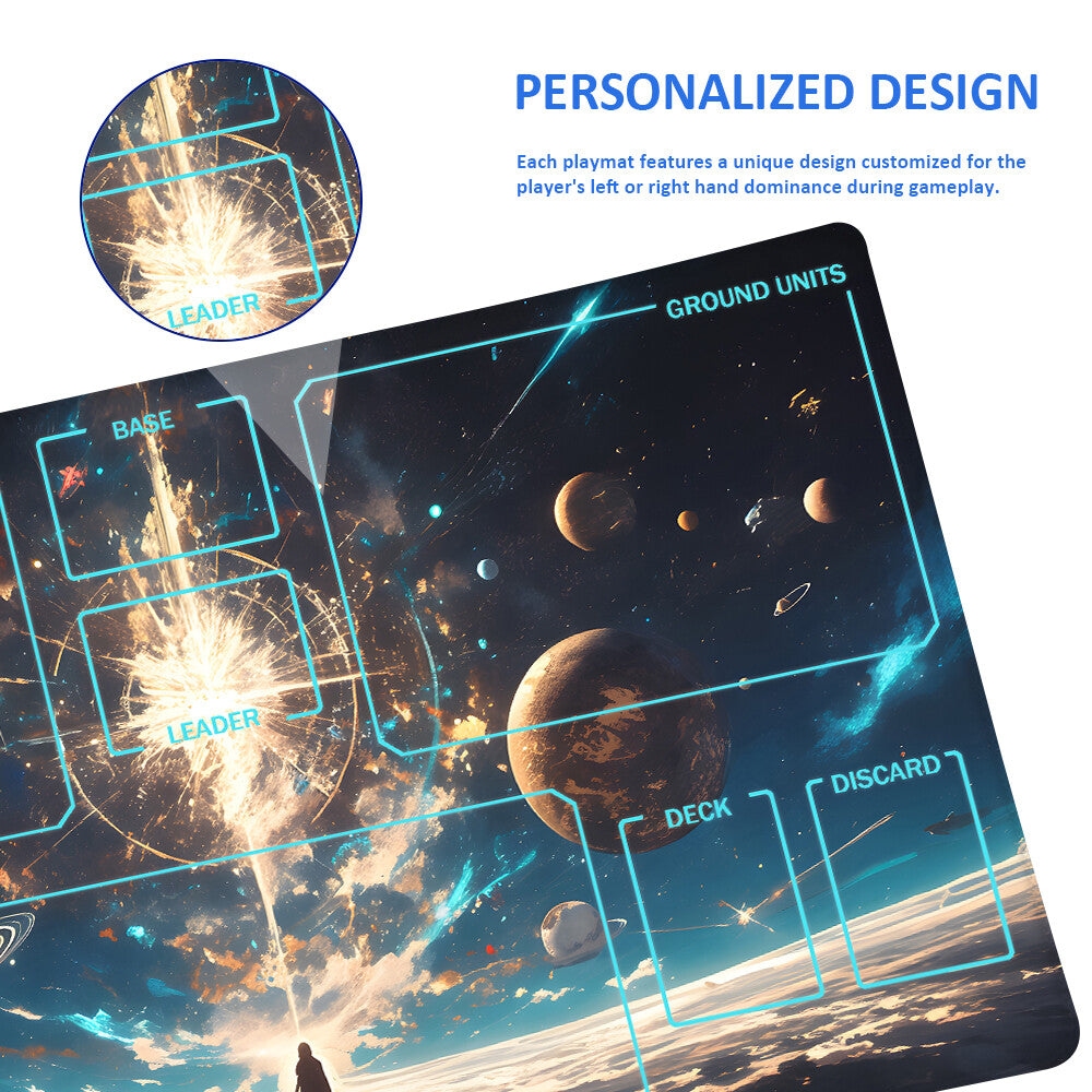 Star Wars Unlimited Playmat Stitched Edge Protective Mat Free Storage Bag Size 24X14IN 2408738