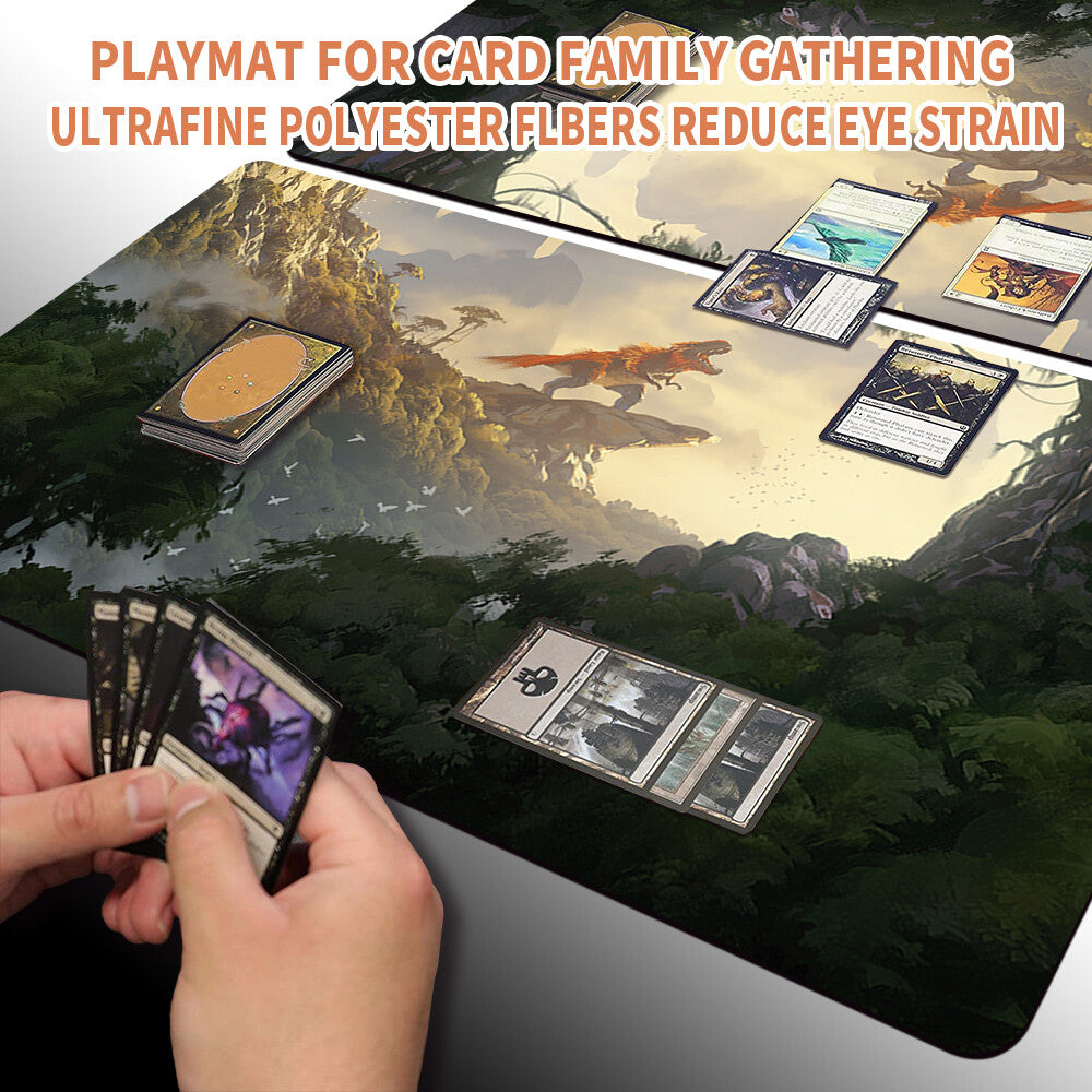 Rootbound Crag - Magic The Gathering MTG Playmat TCG CCG MTG Playmat Stitched Edge