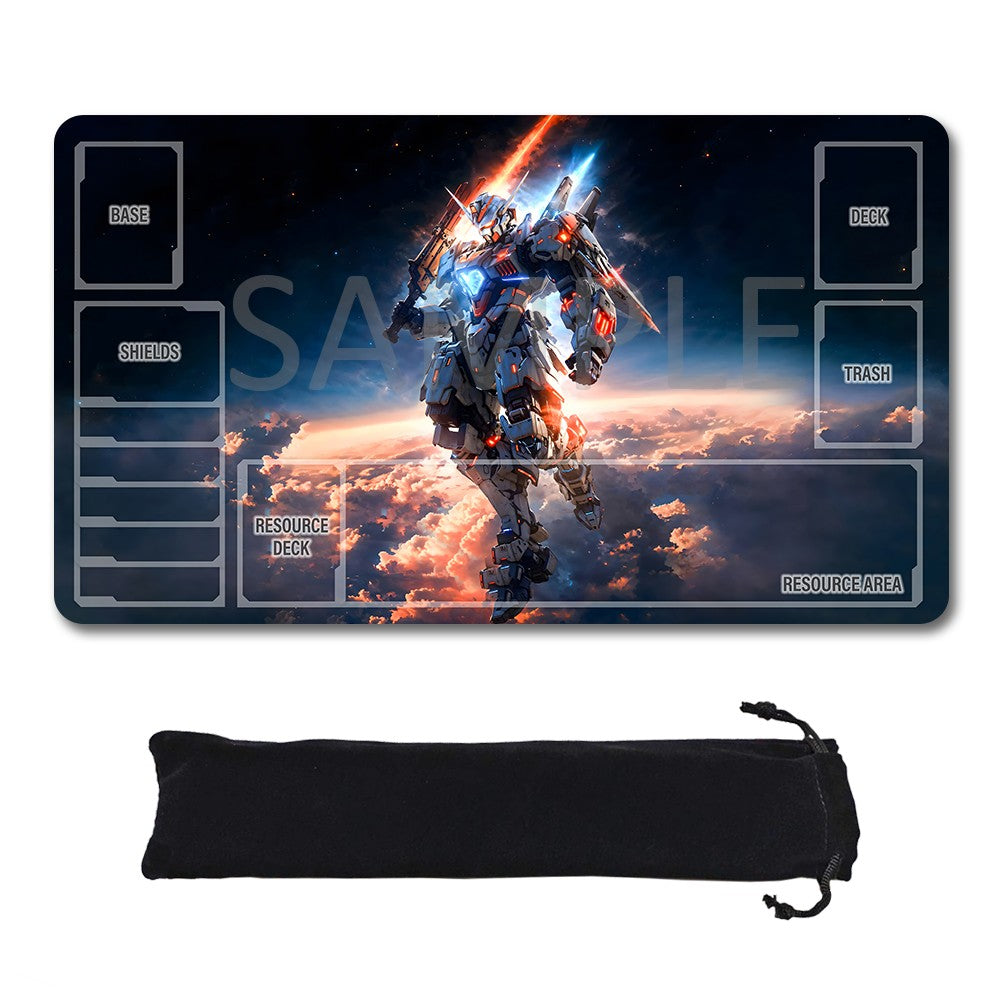 GCG Playmat Suitable for Gundam,includes Storage Bag, 24 x 14 inches (GD5101414)