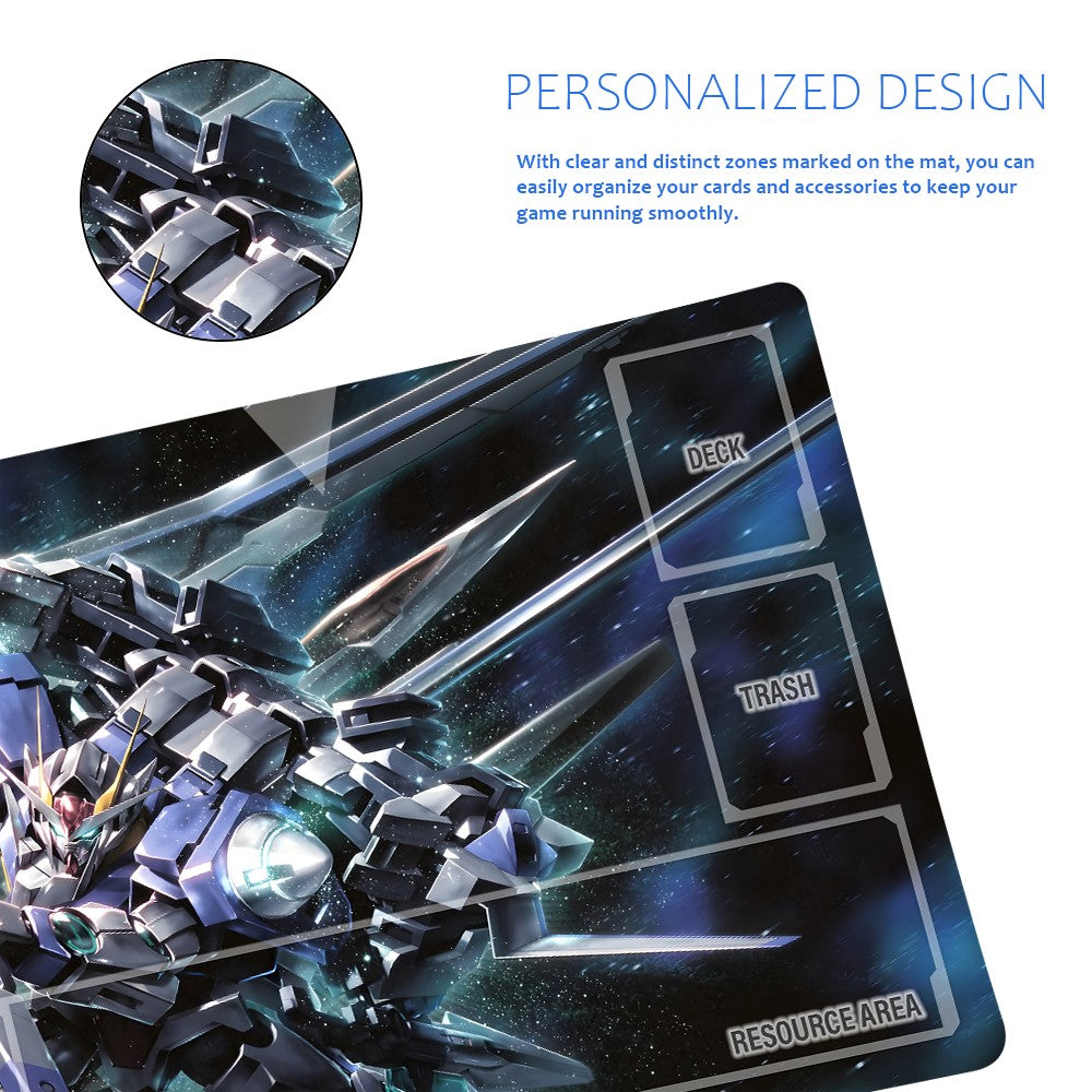 GCG Playmat Suitable for Gundam, includes Storage Bag, 24 x 14 inches (589076)