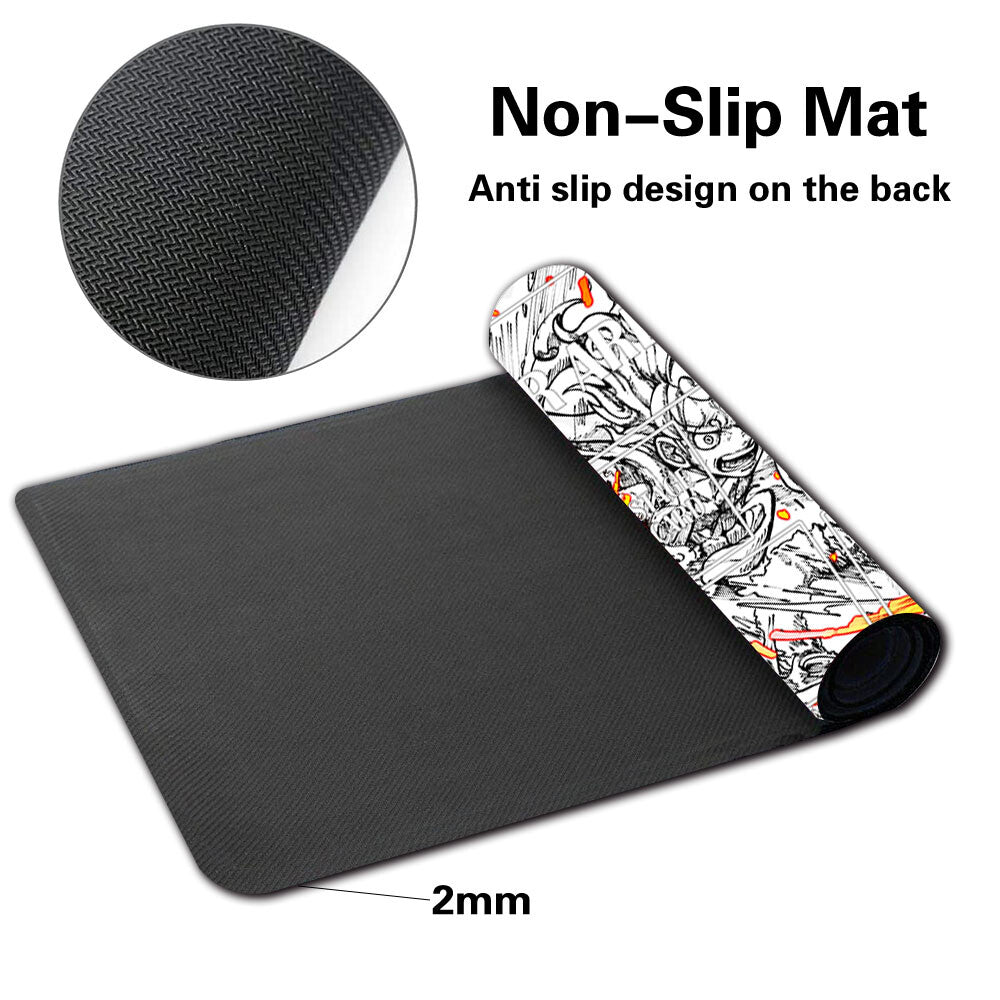 1265200 - Board Game One Piece Playmat Stitched Edge with Zone Games Mousepad Play Mat of TCG