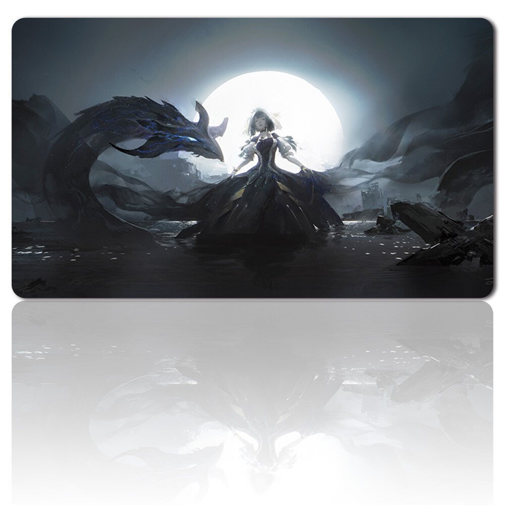 1266911 - Board Game YuGiOh Playmat Stitched Edge Games Mousepad Play Mat of TCG