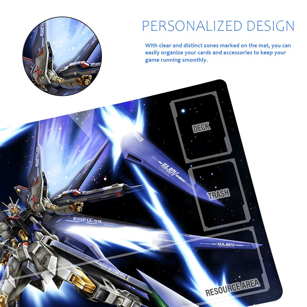 GCG Playmat Suitable for Gundam, includes Storage Bag, 24 x 14 inches (50790)