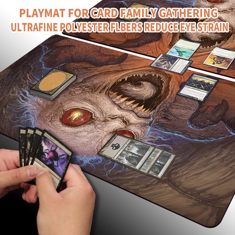 JUMP SCARE - Magic The Gathering MTG Playmat TCG CCG MTG Playmat Stitched Edge