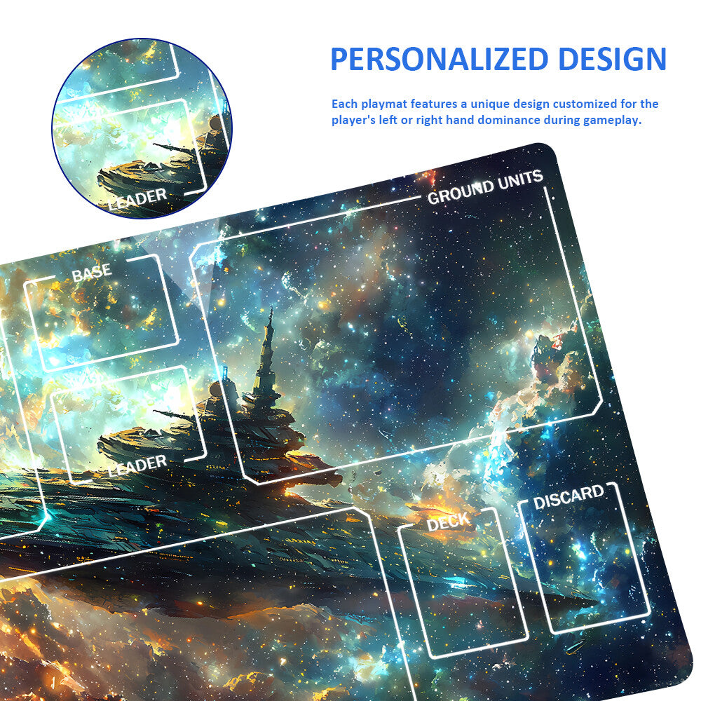 Star Wars Unlimited Playmat Stitched Edge Protective Mat Free Storage Bag Size 24X14IN 240875