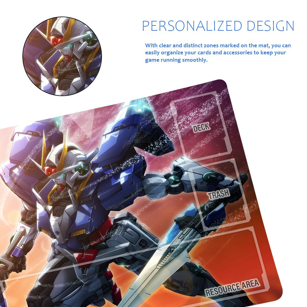 GCG Playmat Suitable for Gundam, includes Storage Bag, 24 x 14 inches (50830)
