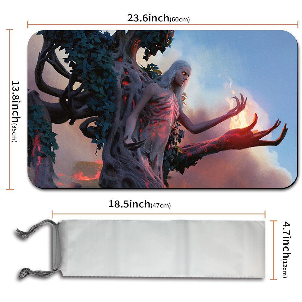WRENN AND SIX -Board Game MTG Playmat Mousepad Magic The Gathering Playmat Stitched Edge