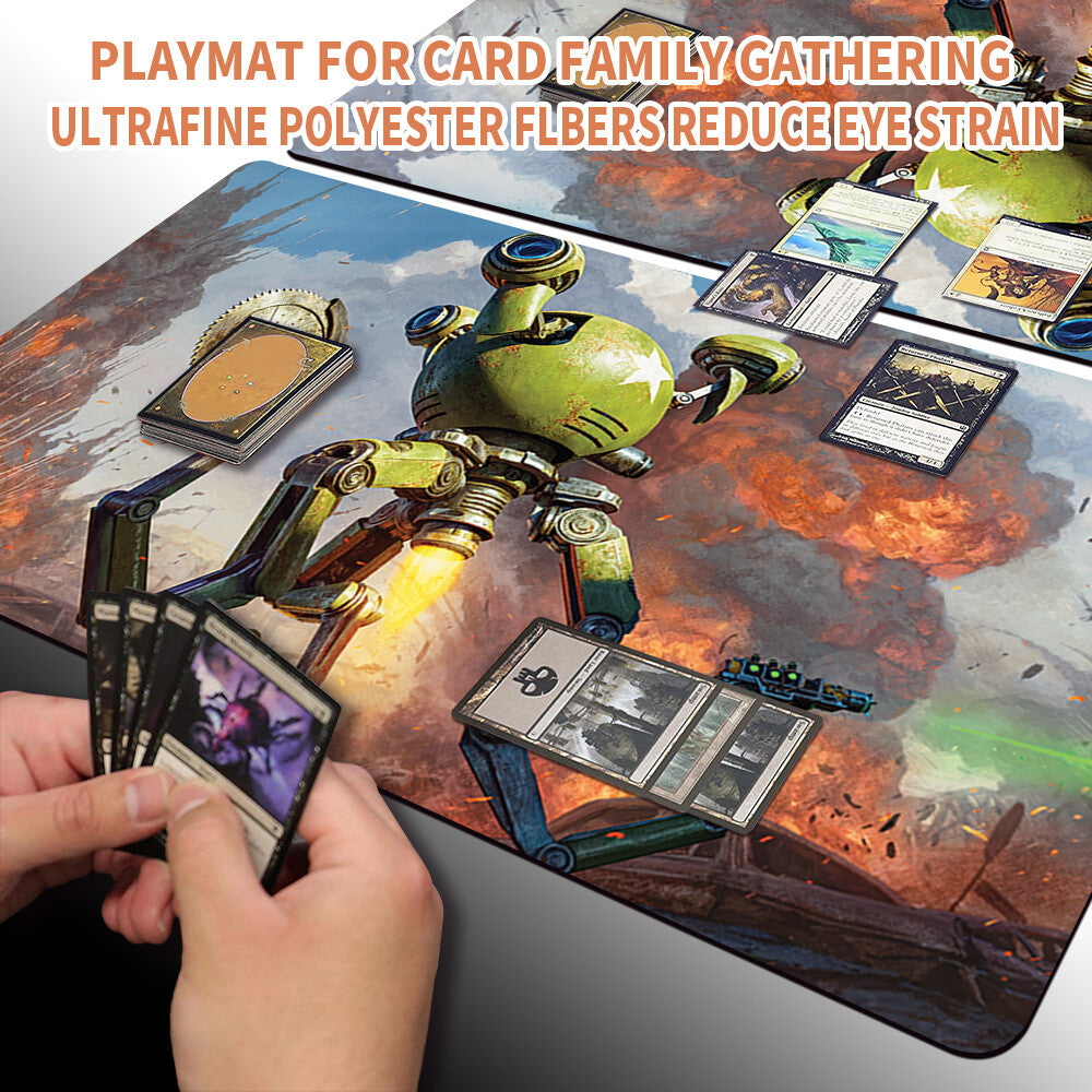 MISTER GUTSY - Magic The Gathering MTG Playmat TCG CCG MTG Playmat Stitched Edge