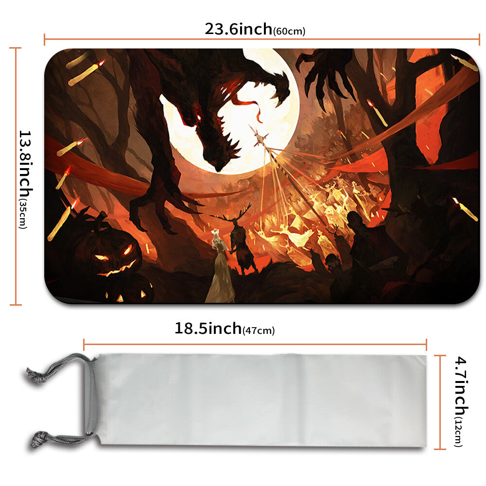 INNISTRAD MIDNIGHT HUNT TEASER Board Game MTG Magic The Gathering Playmat Stitched Edge