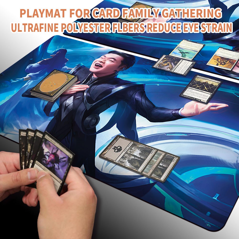 STARFIELD VOCALIST - Magic The Gathering MTG Playmat TCG CCG MTG Playmat Stitched Edge