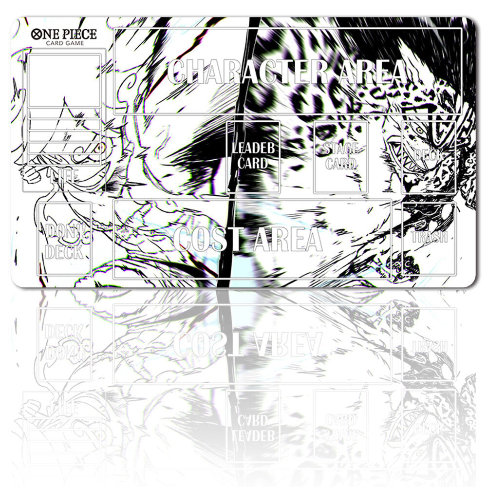 1359822 - Board Game One Piece Playmat Stitched Edge with Zone Games Mousepad Play Mat of TCG