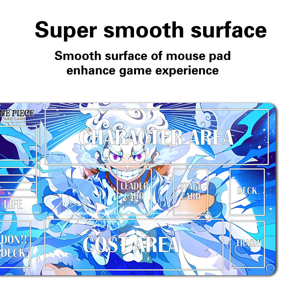 1348726 - Board Game One Piece Playmat Stitched Edge with Zone Games Mousepad Play Mat of TCG