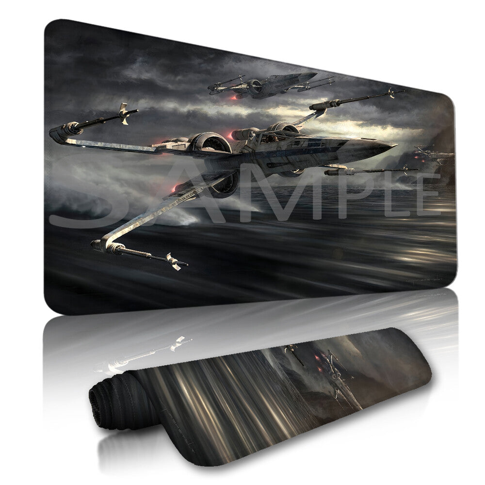 Star Wars Unlimited Playmat Stitched Edge Free Storage Bag Size 24X14IN Protective Mat star14