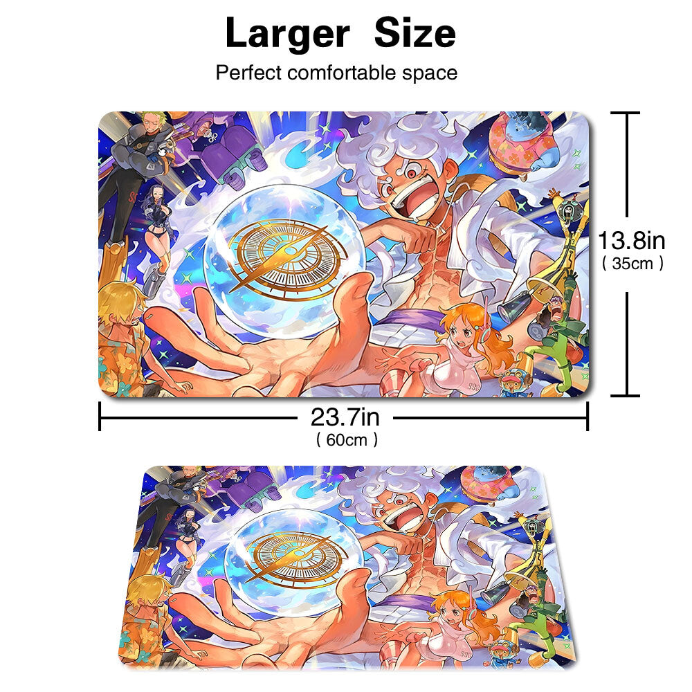 656819 - Board Game One Piece Playmat Stitched Edge Games Mousepad Play Mat of TCG