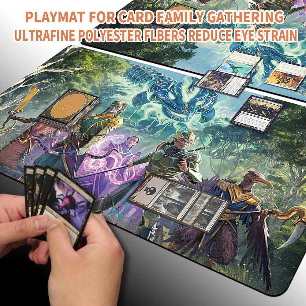 WILL OF THE SULTAI - Magic The Gathering MTG Playmat TCG CCG MTG Playmat Stitched Edge