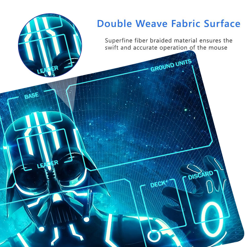 Star Wars Unlimited Playmat Stitched Edge Free Storage Bag Size 24X14IN Protective Mat star4
